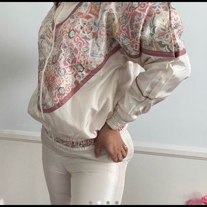 jennifer moore activewear size small windbreaker 2
piece set.